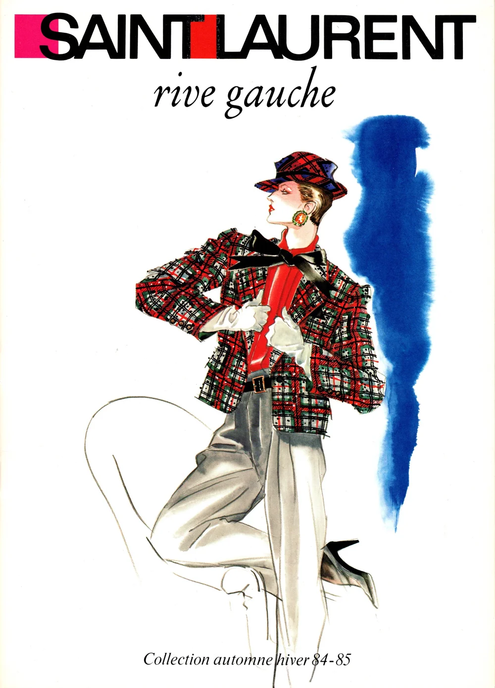 SAINT LAURENT - SAINT LAURENT rive gauche FASHION 作品集 本 Saint Laurent Rive Gauche : fashion revolution : Savignon
